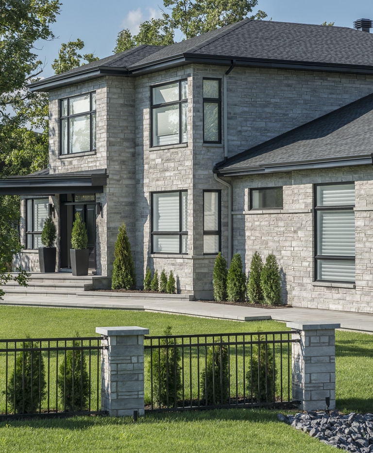 Aménagement paysager à Boisbriand.